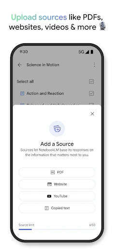 Google NotebookLM screenshot