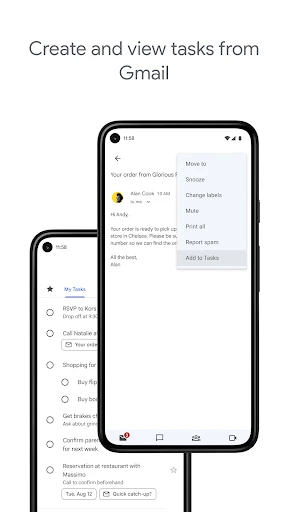 Google Tasks screenshot