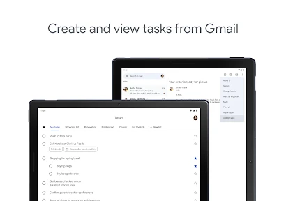 Google Tasks screenshot