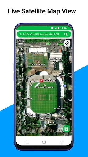 GPS Earth Live Satellite Maps screenshot