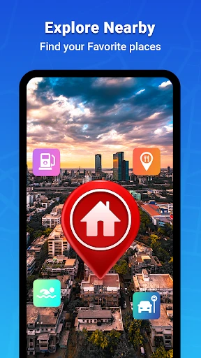 GPS Map Driving Directions screenshot