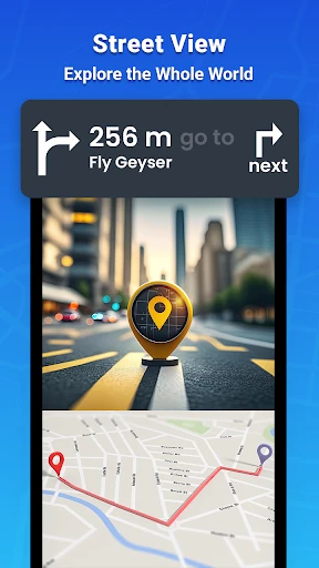 GPS Map Driving Directions screenshot