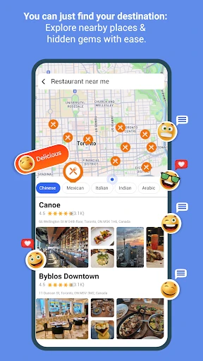 GPS+ Maps, Navigation, Traffic screenshot