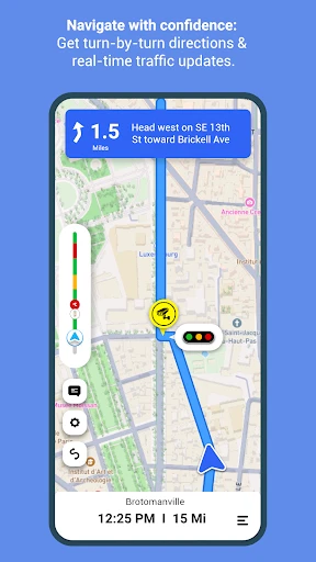 GPS+ Maps, Navigation, Traffic screenshot