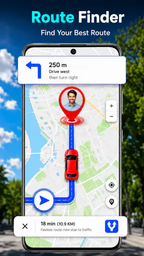 GPS Maps & Voice Directions screenshot