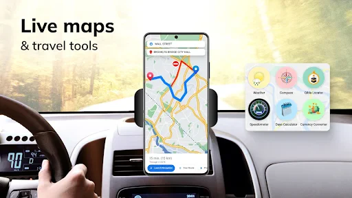 GPS Maps Voice Navigation App screenshot