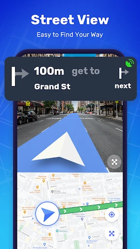 GPS Navigation Route Finder screenshot