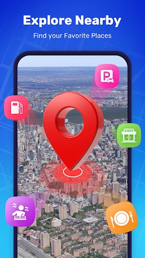 GPS Navigation Route Finder screenshot