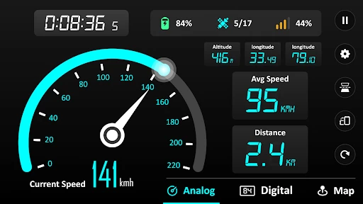 GPS Speedometer - Odometer App screenshot