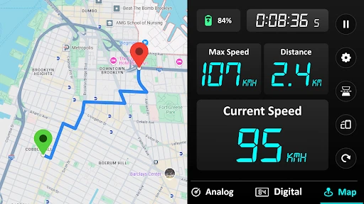 GPS Speedometer - Odometer App screenshot