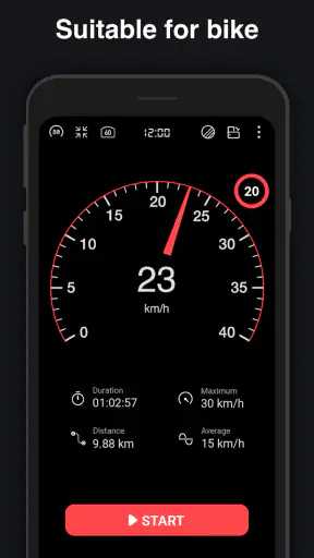 GPS Speedometer : Odometer HUD screenshot