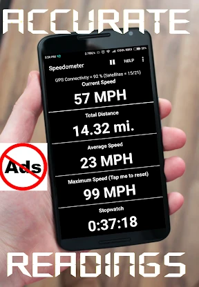 GPS Speedometer Odometer (Pro) screenshot