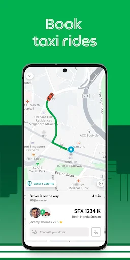 Grab - Taxi & Food Delivery screenshot