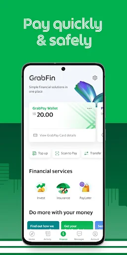 Grab - Taxi & Food Delivery screenshot