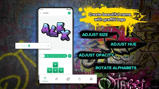 Graffiti Name Logo Maker screenshot