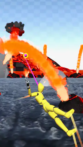 Grapple Hook Hero : Zip Action screenshot