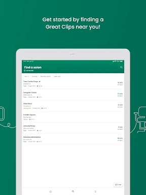 Great Clips Online Check-in screenshot