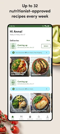 Green Chef: Healthy Recipes screenshot