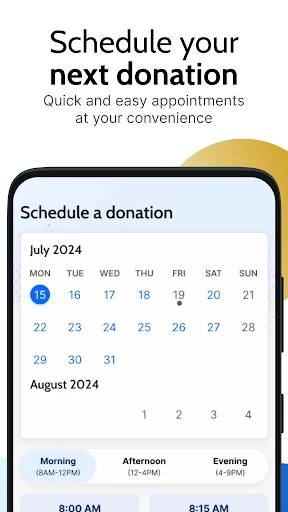 Grifols Plasma Donor Hub screenshot