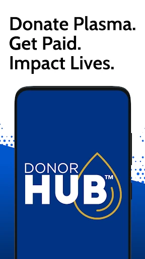 Grifols Plasma Donor Hub screenshot