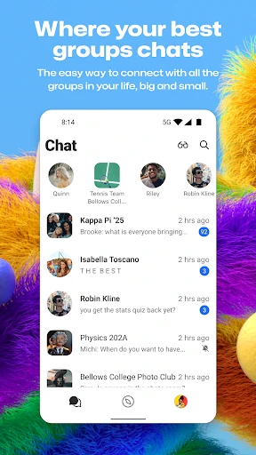 GroupMe screenshot