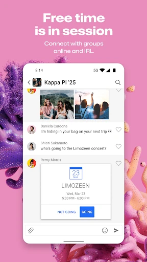 GroupMe screenshot