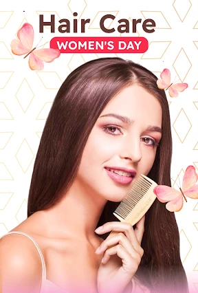 Haircare app for women screenshot