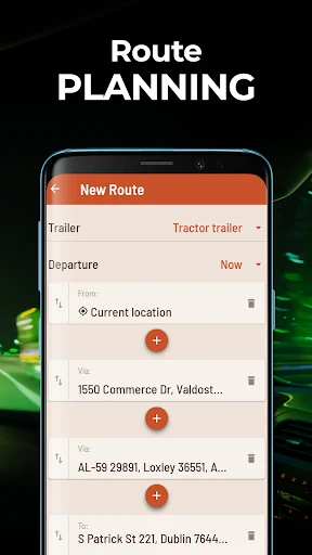 Hammer: Truck GPS & Maps screenshot