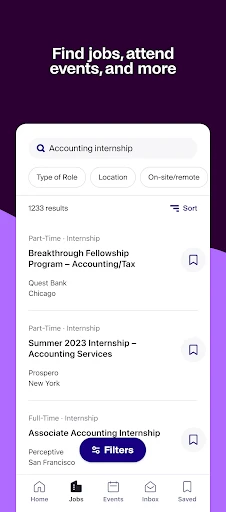 Handshake Jobs & New Careers screenshot