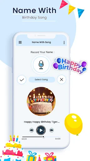 Happy Birthday songs & wishes screenshot
