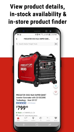 Harbor Freight Tools screenshot