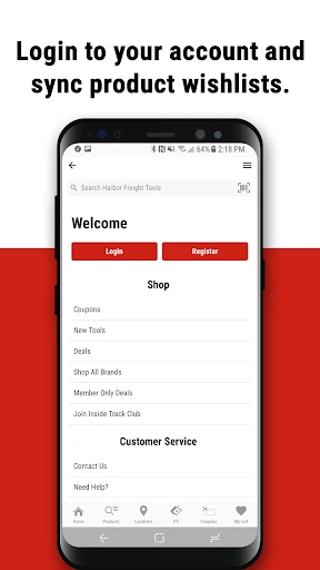 Harbor Freight Tools screenshot