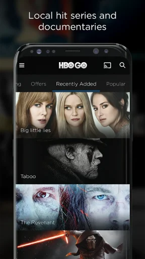 HBO Go screenshot