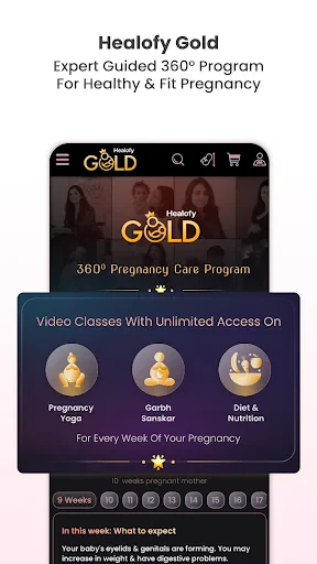 Healofy Pregnancy & Parenting screenshot
