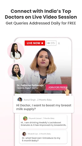 Healofy Pregnancy & Parenting screenshot