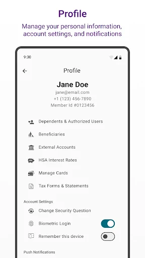 HealthEquity Mobile screenshot