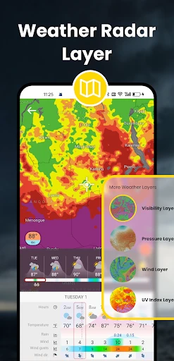 Hi Weather Launcher-Live Radar screenshot