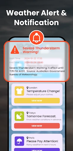 Hi Weather Launcher-Live Radar screenshot