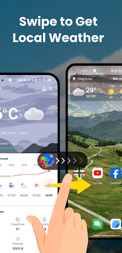 Hi Weather Launcher-Live Radar screenshot