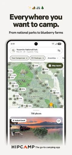 Hipcamp: Camping, RVs & Cabins screenshot