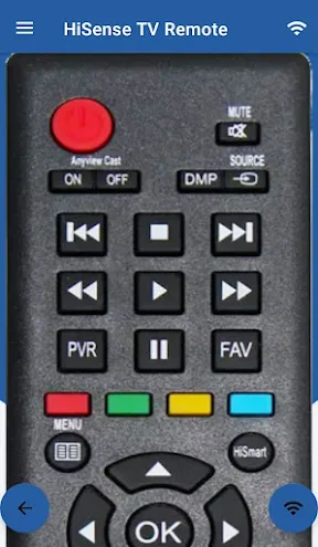 HiSense Smart TV Remote screenshot
