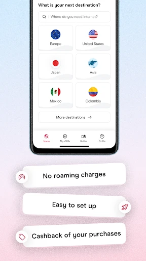 Holafly eSIM Prepaid Card screenshot