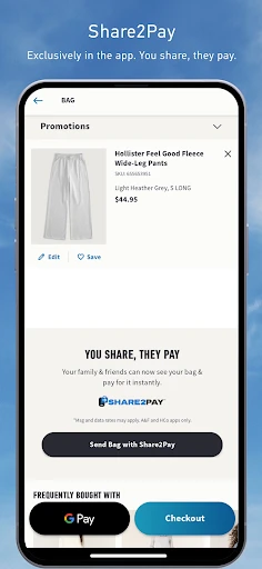 Hollister Co. screenshot