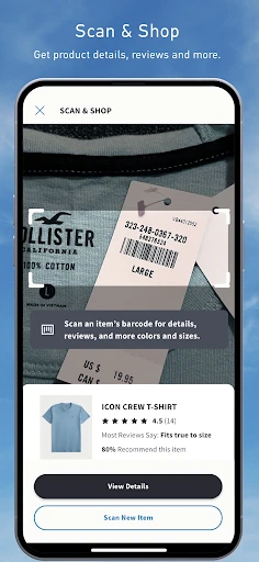 Hollister Co. screenshot
