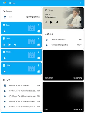 Home Assistant screenshot