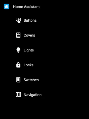Home Assistant screenshot