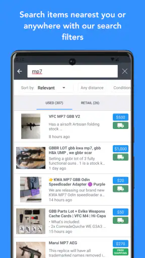HopUp - Airsoft Marketplace screenshot