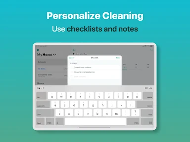 House Chores Cleaning Schedule screenshot