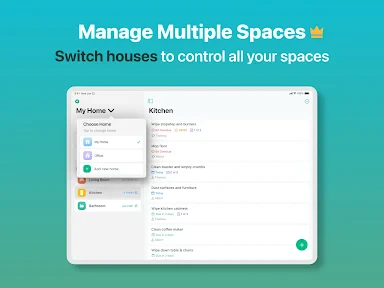 House Chores Cleaning Schedule screenshot