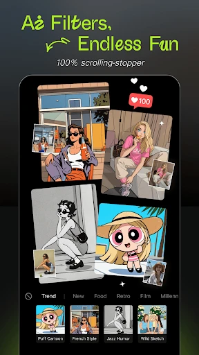 Hypic - Photo Editor & AI Art screenshot